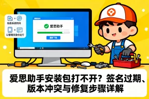 爱思助手官网显示无法访问？域名与防火墙排查方法？